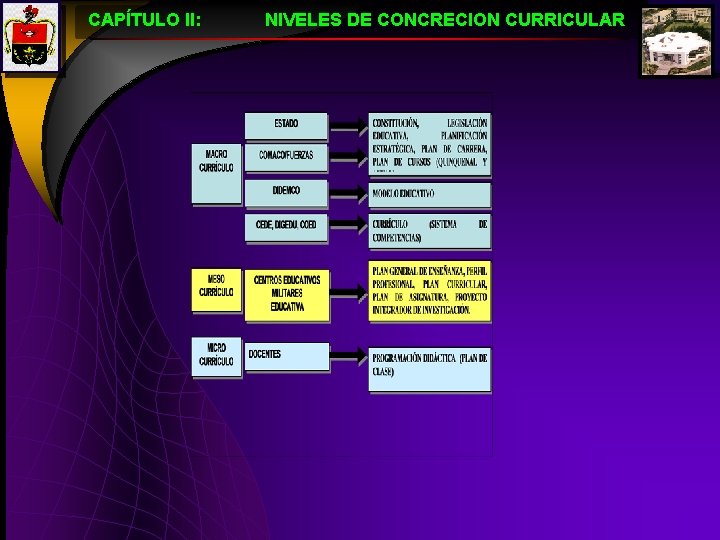 CAPÍTULO II: NIVELES DE CONCRECION CURRICULAR 
