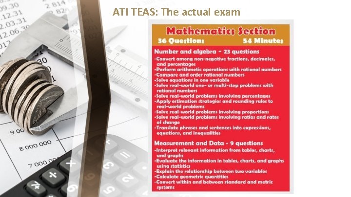 ATI TEAS: The actual exam 