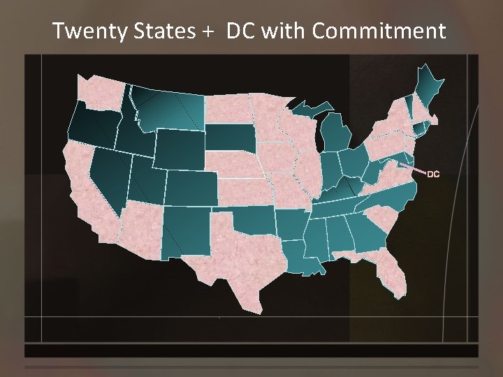 Twenty States + DC with Commitment 