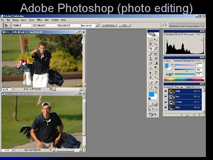 Adobe Photoshop (photo editing) 