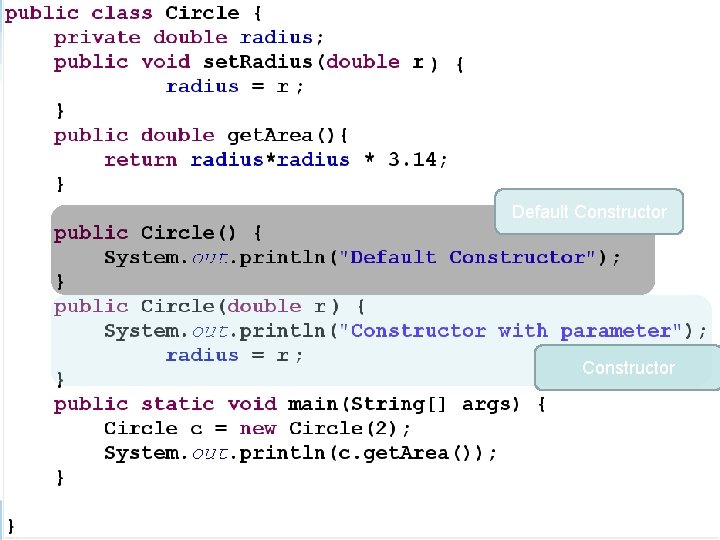 Default Constructor 15 