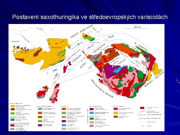 Postavení saxothuringika ve středoevropských variscidách 