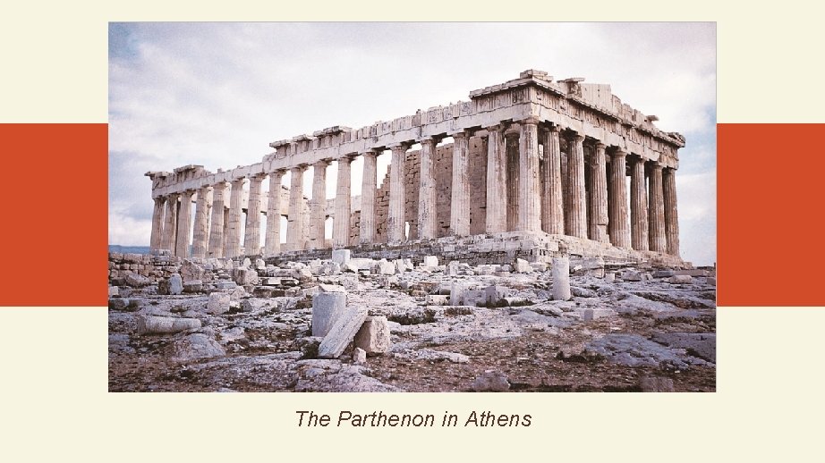 The Parthenon in Athens 