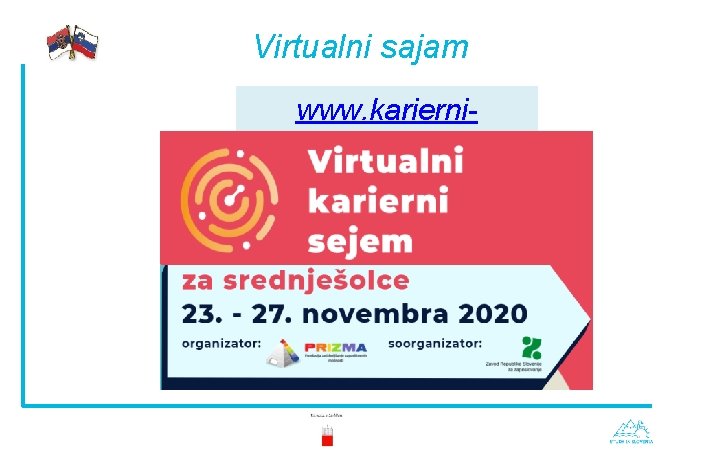 Virtualni sajam www. kariernisejem. si 