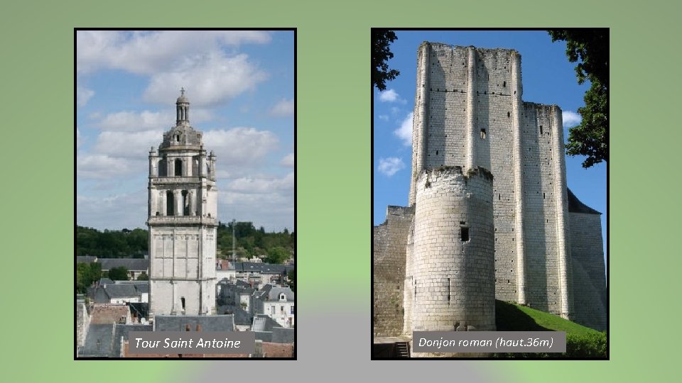 Tour Saint Antoine Donjon roman (haut. 36 m) 