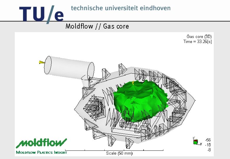 Moldflow // Gas core 