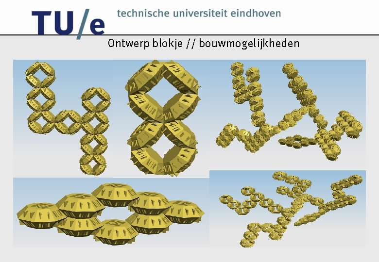 Ontwerp blokje // bouwmogelijkheden 