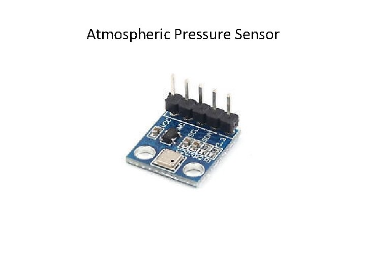 Atmospheric Pressure Sensor 