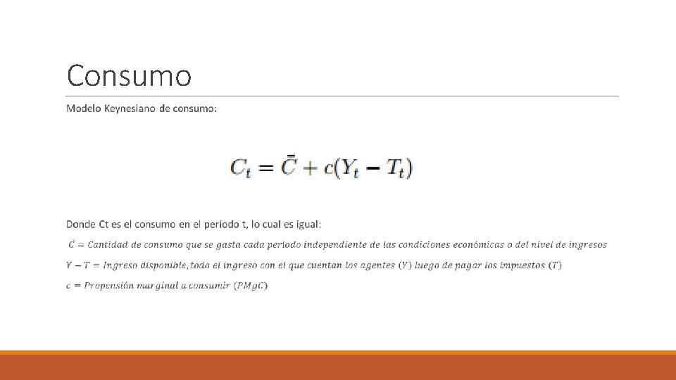 Consumo Consumo