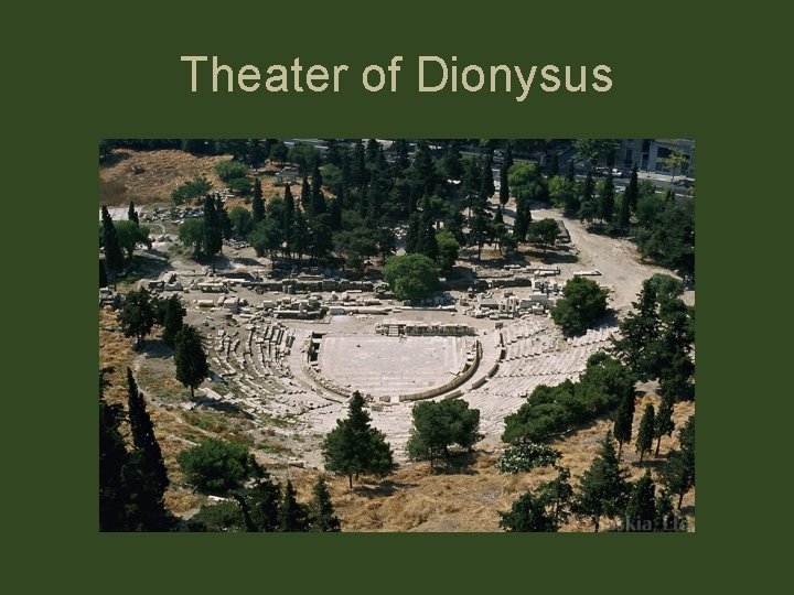 Theater of Dionysus 