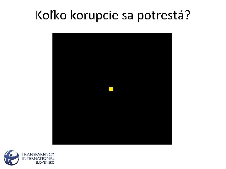 Koľko korupcie sa potrestá? 