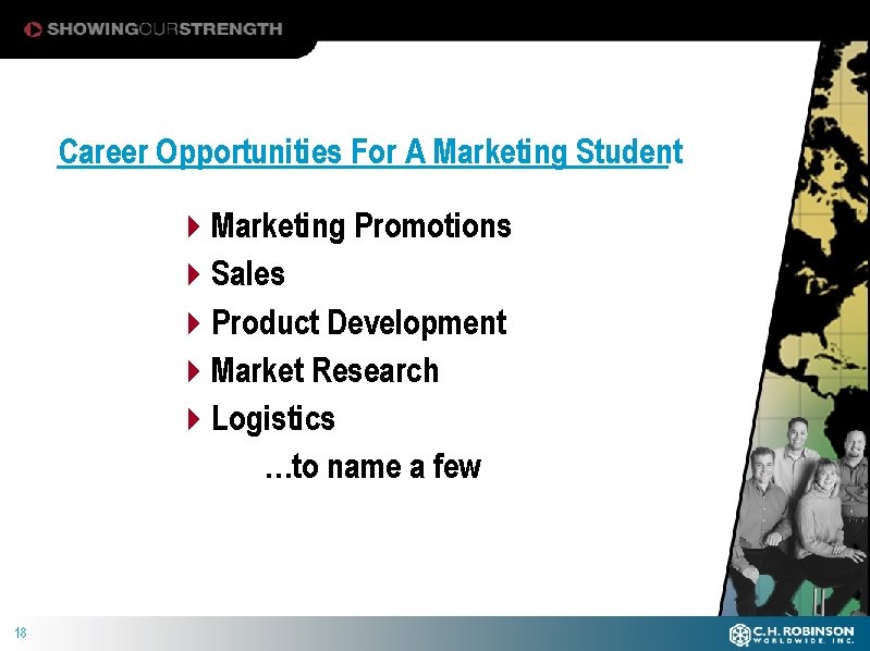 Career Opportunities For A Marketing Student 4 Marketing Promotions 4 Sales 4 Product Development