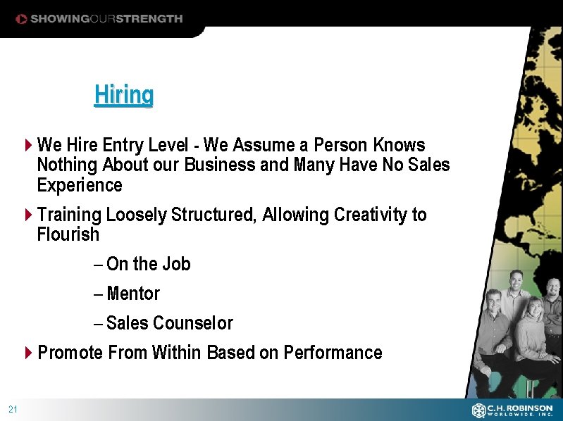 Hiring 4 We Hire Entry Level - We Assume a Person Knows Nothing About