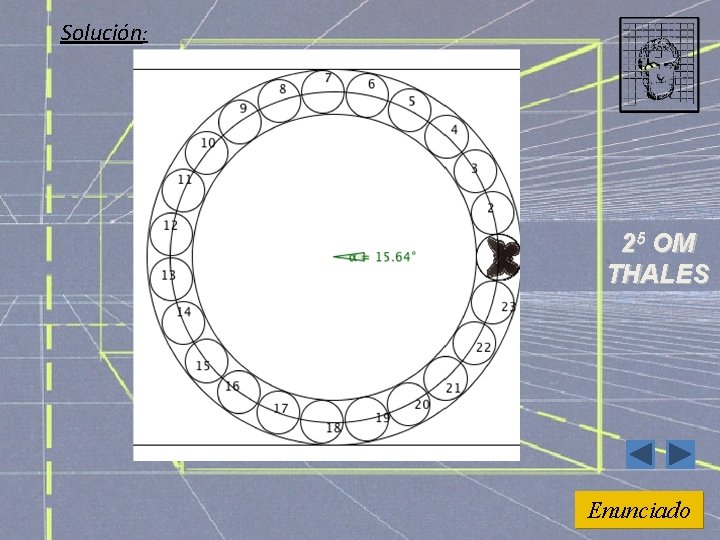 Solución: 25 OM THALES Enunciado 