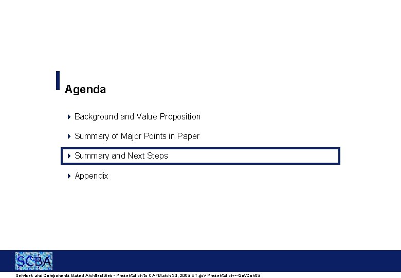 Agenda 4 Background and Value Proposition 4 Summary of Major Points in Paper 4