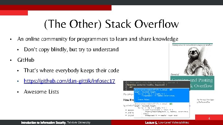 (The Other) Stack Overflow • An online community for programmers to learn and share