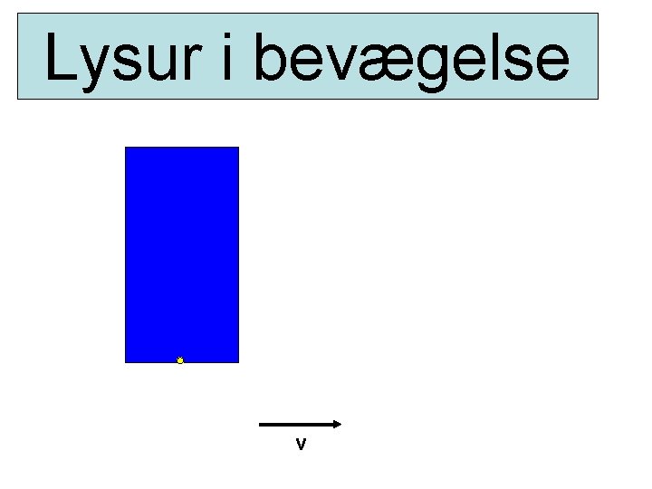 Lysur i bevægelse v 