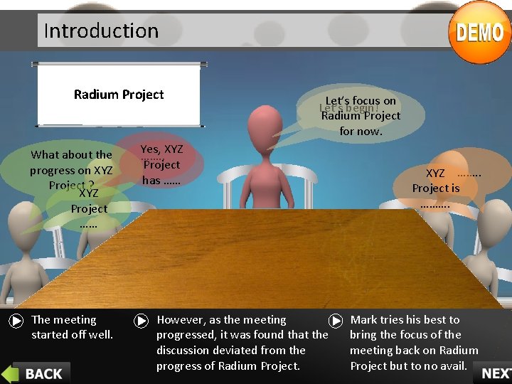 Introduction Radium Project What about the progress on XYZ Project ? XYZ Project ……