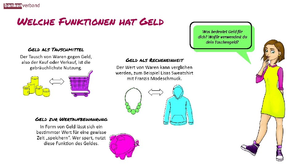Was bedeutet Geld für dich? Wofür verwendest du dein Taschengeld? 