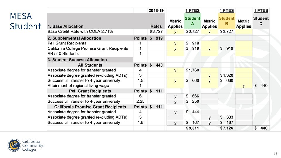 MESA Student 13 