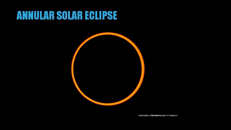 ANNULAR SOLAR ECLIPSE 