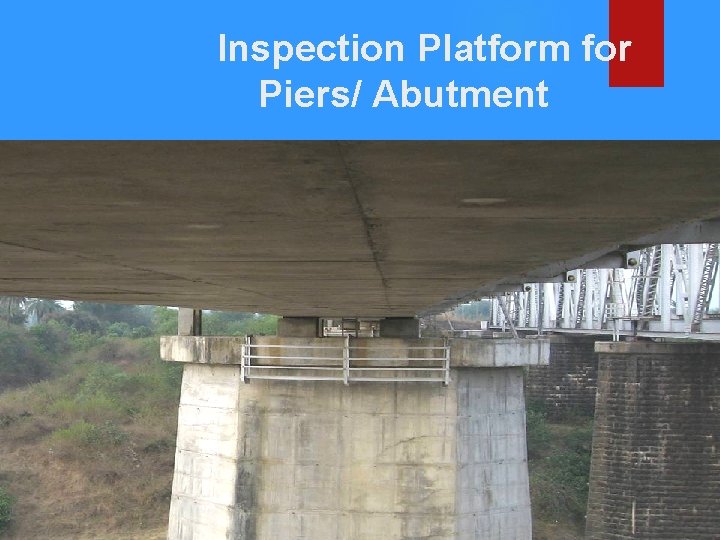 Inspection Platform for Piers/ Abutment 