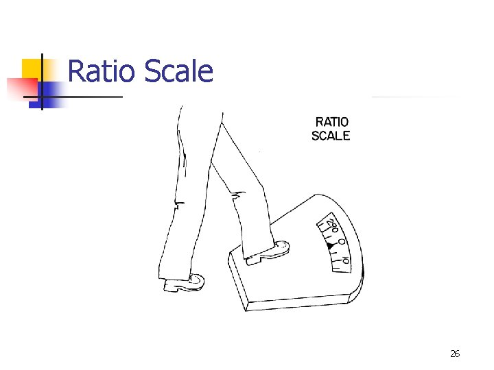 Ratio Scale 26 