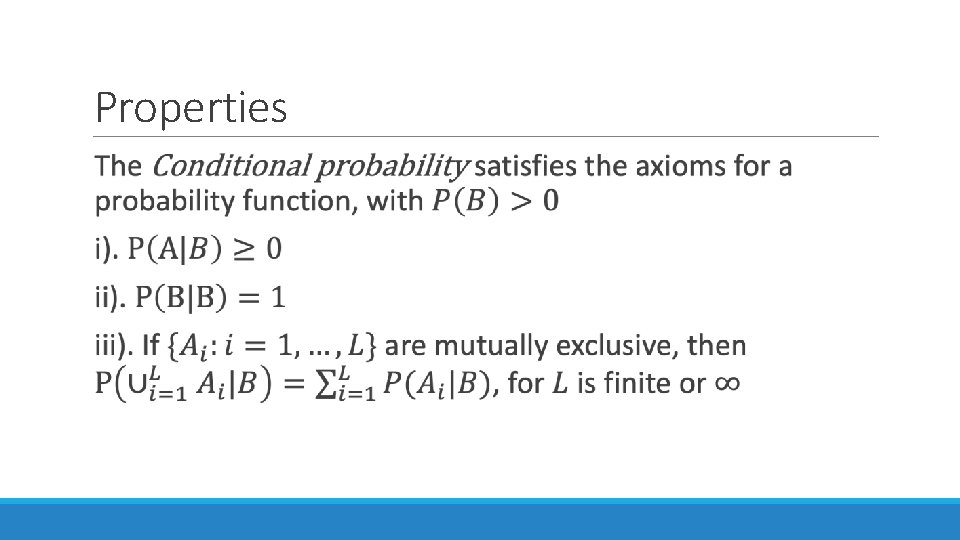 Properties Properties