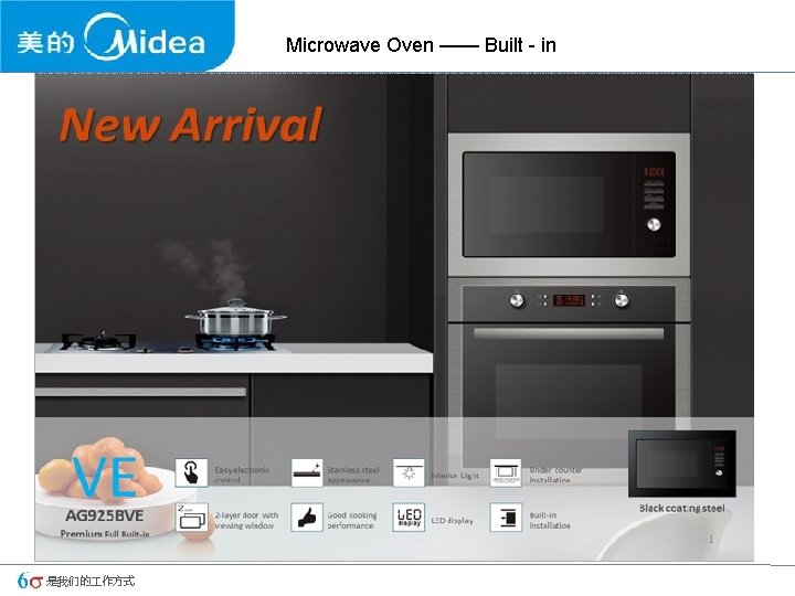 Microwave Oven —— Built - in 是我们的 作方式 