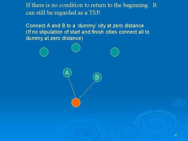 If there is no condition to return to the beginning. It can still be