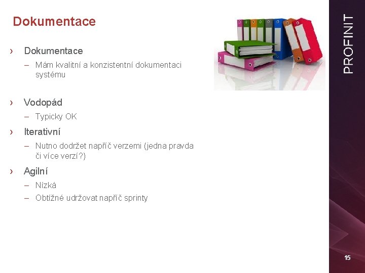 Dokumentace › Dokumentace – Mám kvalitní a konzistentní dokumentaci systému › Vodopád – Typicky