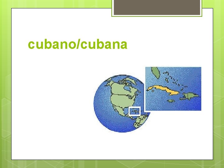 cubano/cubana 