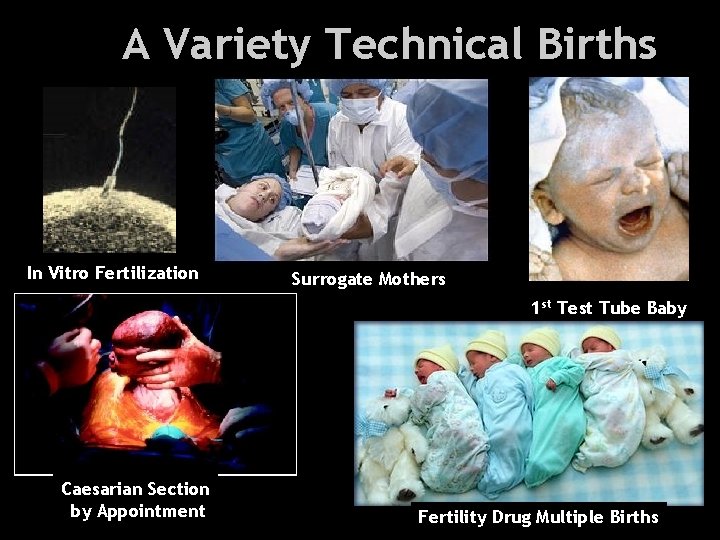 Health and Everything A Variety Technical Births In Vitro Fertilization Surrogate Mothers 1 st