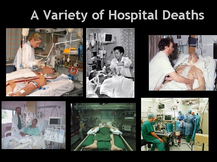 Health and Everything A Variety of Hospital Deaths 