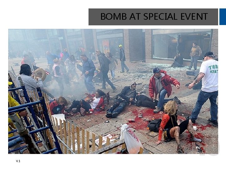 BOMB AT SPECIAL EVENT V. 1 