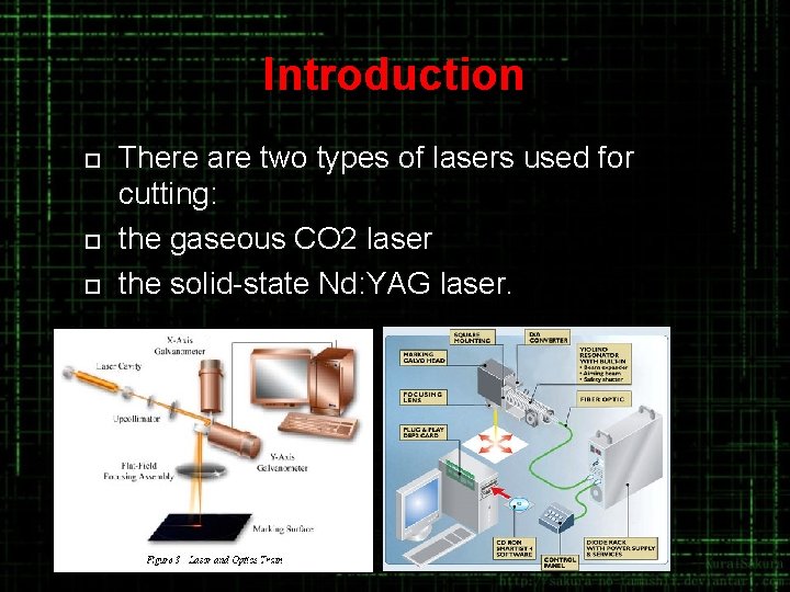 Introduction ¨ ¨ ¨ There are two types of lasers used for cutting: the
