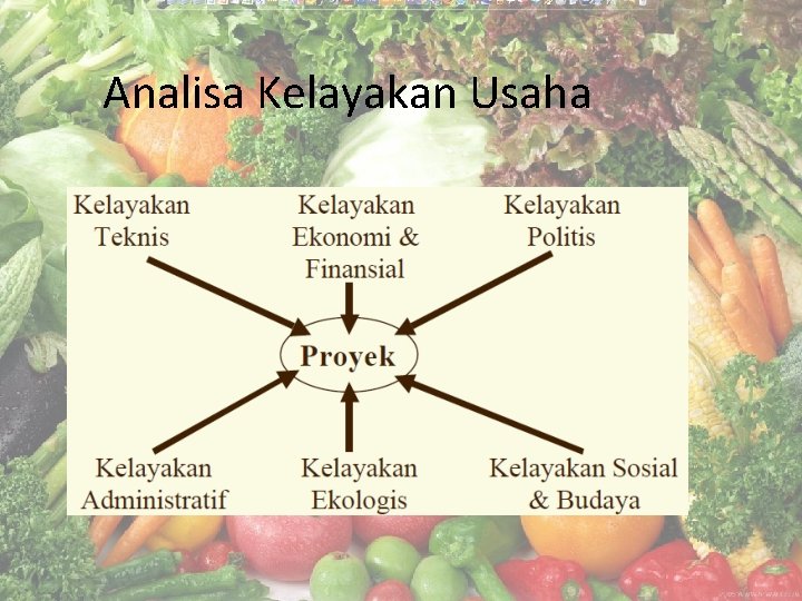 Analisa Kelayakan Usaha 