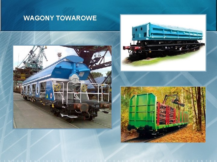 WAGONY TOWAROWE 