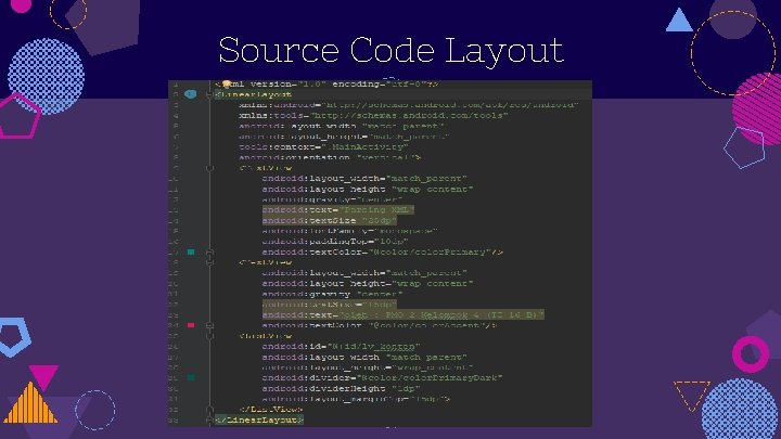 Source Code Layout 14 