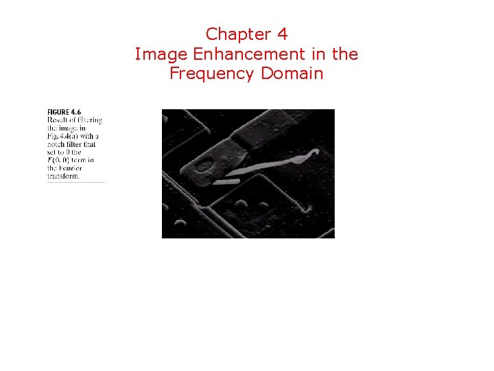 Chapter 4 Image Enhancement in the Frequency Domain 