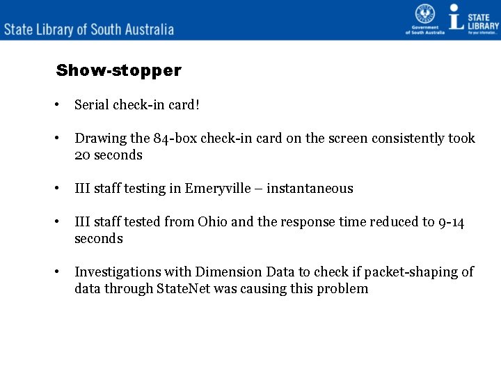 Show-stopper • Serial check-in card! • Drawing the 84 -box check-in card on the