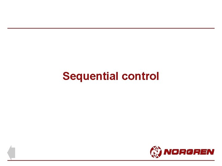 Sequential control 