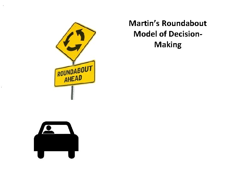 Martin’s Roundabout Model of Decision. Making 