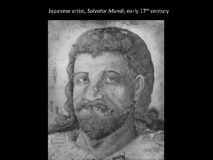 Japanese artist, Salvator Mundi, early 17 th century 
