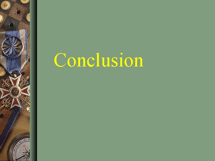 Conclusion 