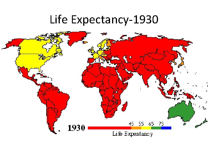 Life Expectancy-1930 