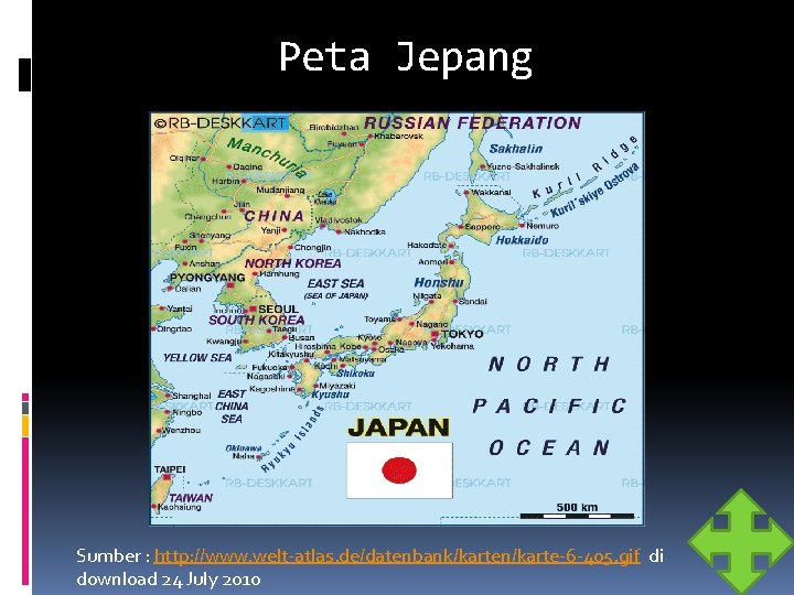 Peta Jepang Sumber : http: //www. welt-atlas. de/datenbank/karten/karte-6 -405. gif di download 24 July