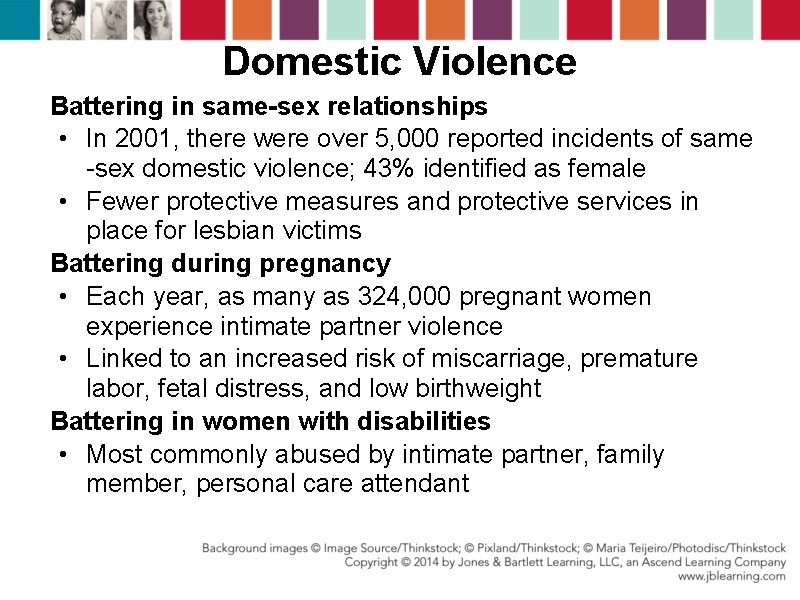 Domestic Violence Battering in same-sex relationships • In 2001, there were over 5, 000 Domestic Violence Battering in same-sex relationships • In 2001, there were over 5, 000