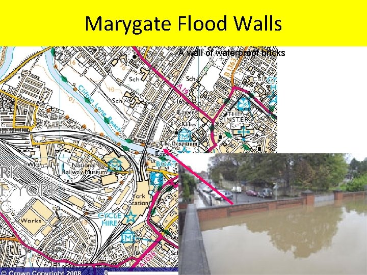 Marygate Flood Walls A wall of waterproof bricks 