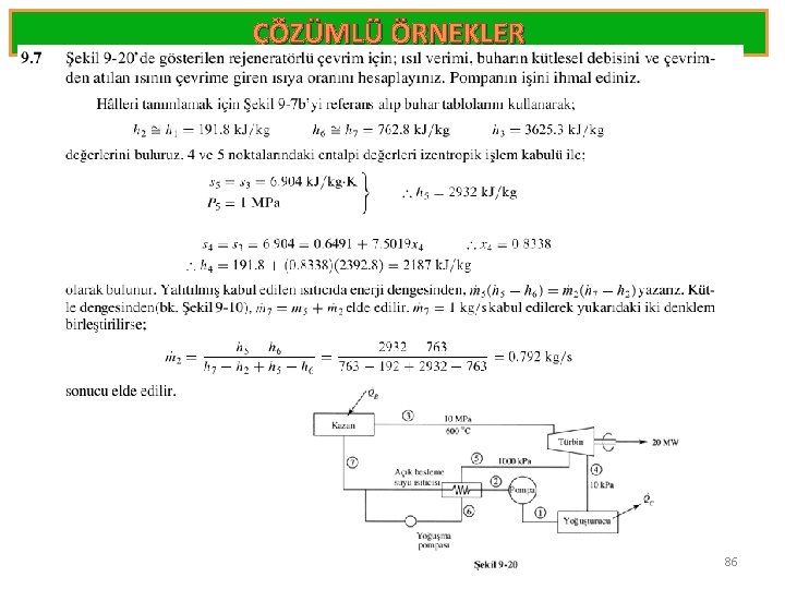 ÇÖZÜMLÜ ÖRNEKLER 86 
